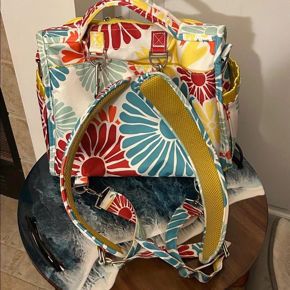 Ju-Ju-Be Flower Power Large Floral Diaper Bag